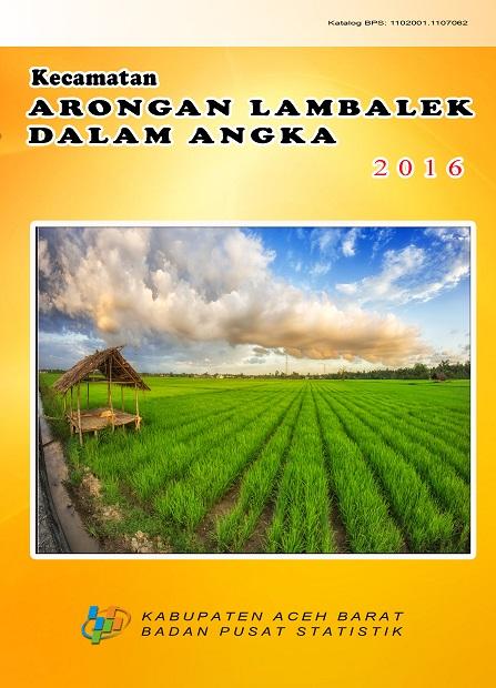 Kecamatan Arongan Lambalek Dalam Angka 2016