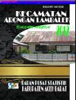 Kecamatan Arongan Lambalek Dalam Angka 2012