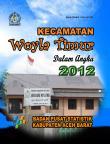 Kecamatan Woyla Timur Dalam Angka 2012