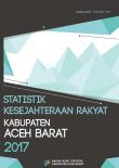 Statistik Kesejahteraan Rakyat Kabupaten Aceh Barat 2017