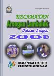 Kecamatan Arongan Lambalek Dalam Angka 2008