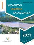 Samatiga Subdistrict in Figures 2021