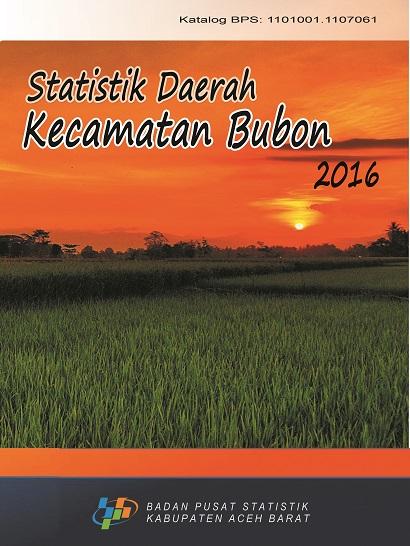 Bubon Subdistrict Regional Statistics 2016