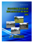 Statistik Daerah Kecamatan Bubon 2011