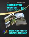 Kecamatan Woyla Dalam Angka 2013