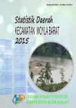 Regional Statistics Of Woyla Barat Districts 2015