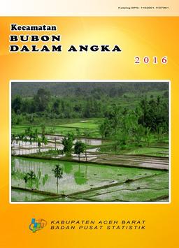 Bubon Subdistrict In Figures 2016