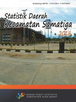 Samatiga Subdistrict Regional Statistics 2016