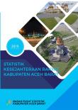 Statistik Kesejahteraan Rakyat Kabupaten Aceh Barat 2019